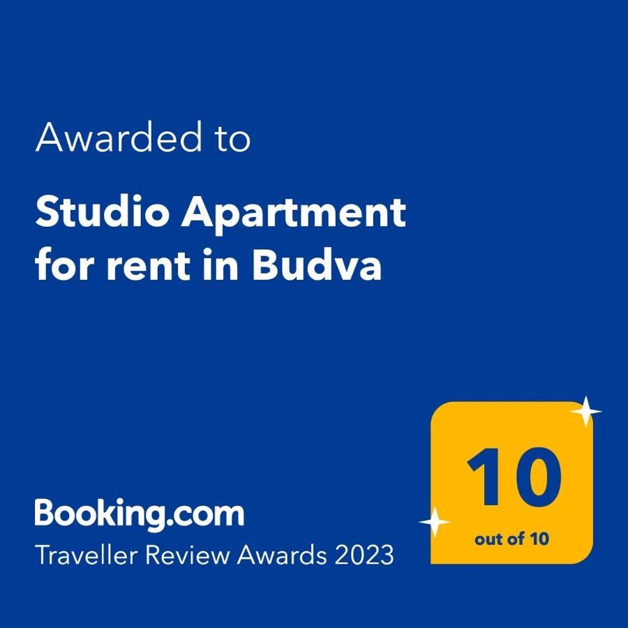 Studio Apartment For Rent In Будва Екстер'єр фото